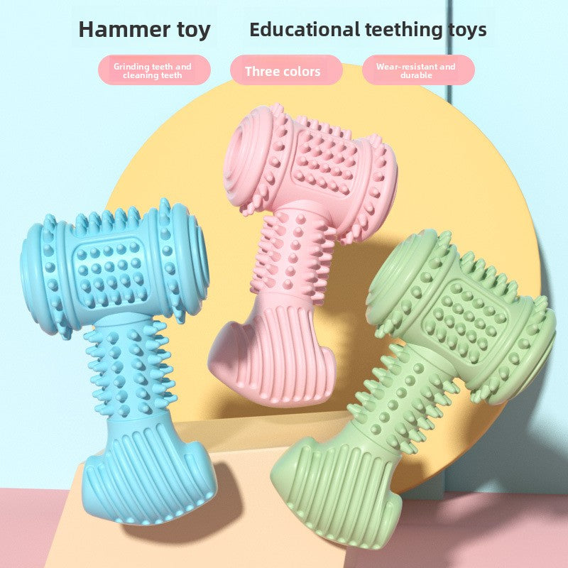 Hammer Shape Dog Chew Toy