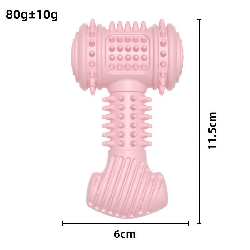 Hammer Shape Dog Chew Toy