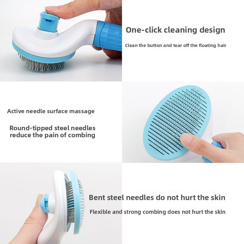Pet Detangling Comb for Cats and Dogs